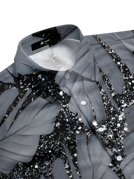 men's tropical shirt side view