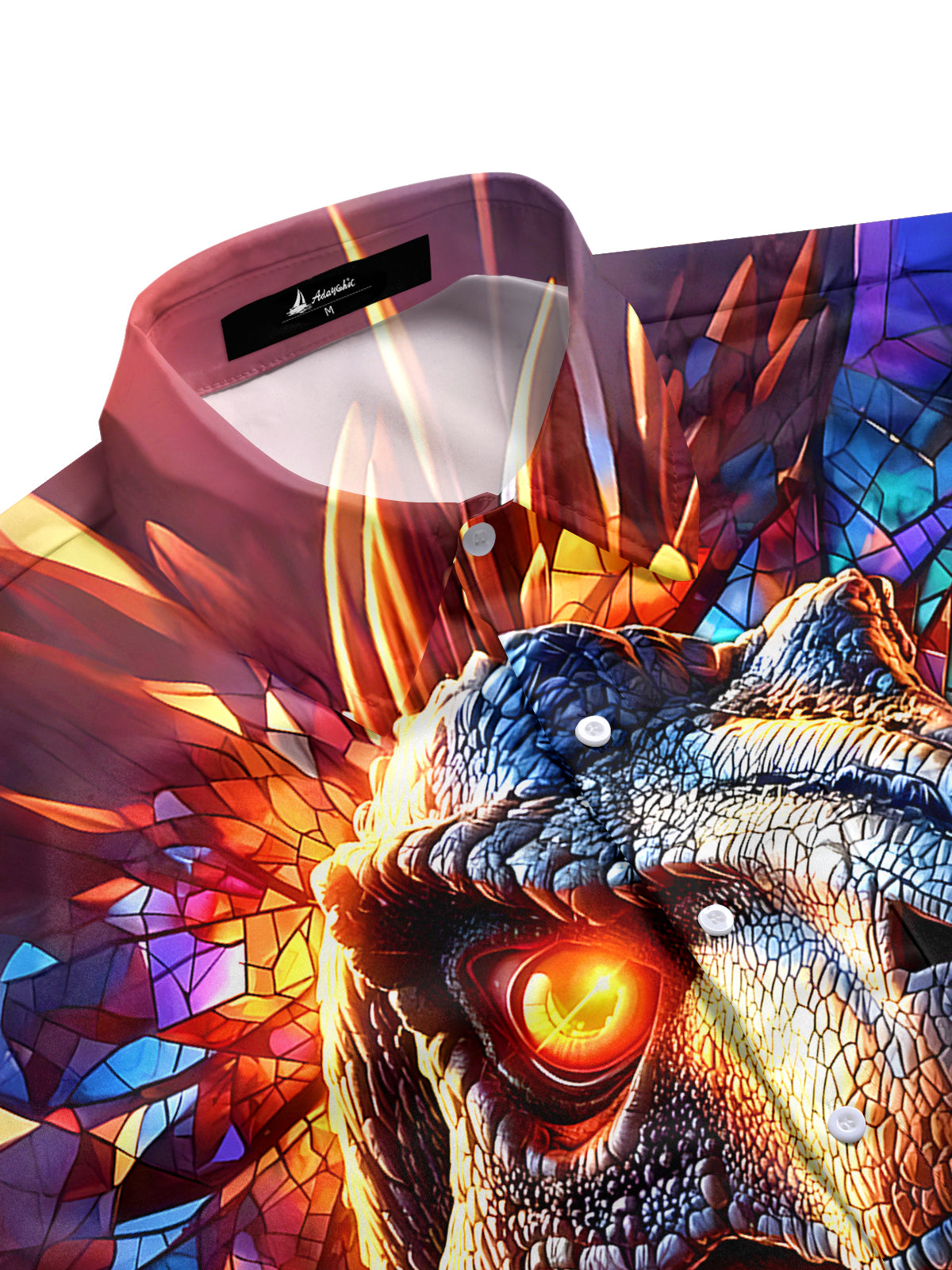 Dinosaurs Men's Pocket Short Sleeve Shirts