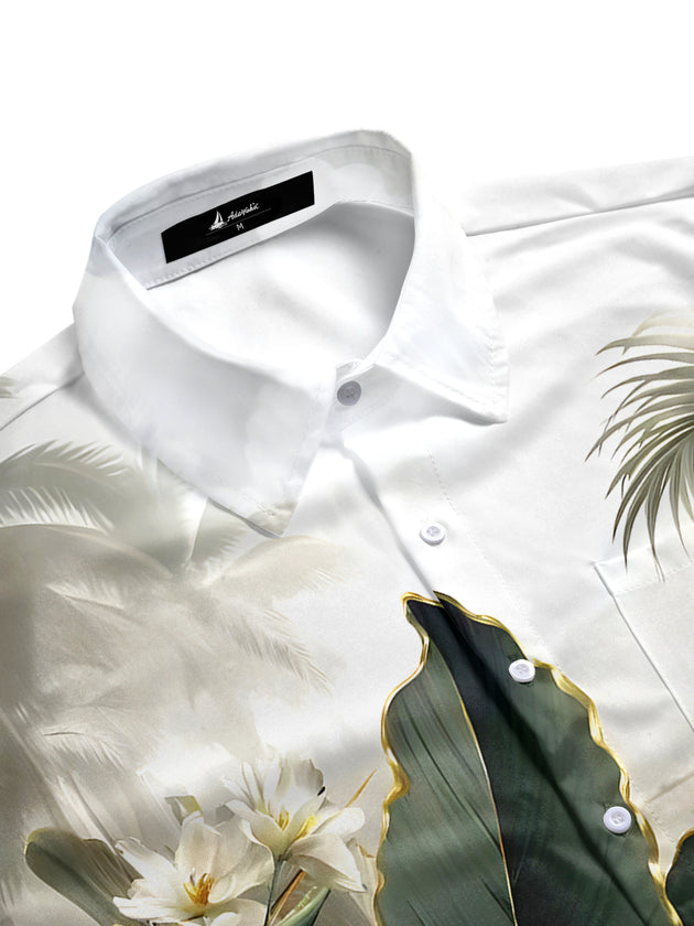 men's tropical shirt side view