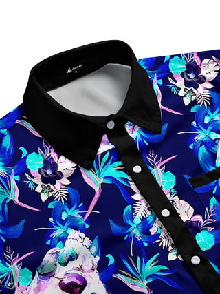 men's tropical shirt side view