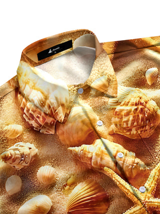 men's tropical shirt side view