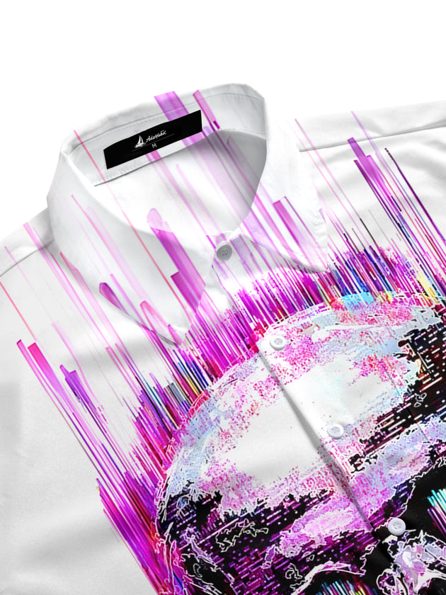 men's tropical shirt side view