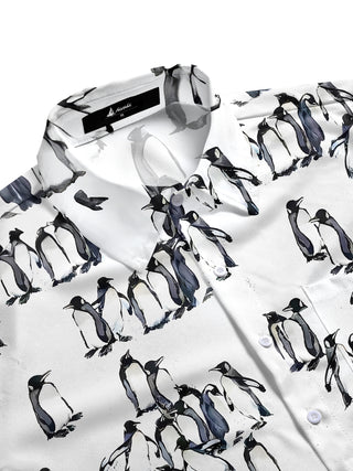 men's short sleeve shirt side view
