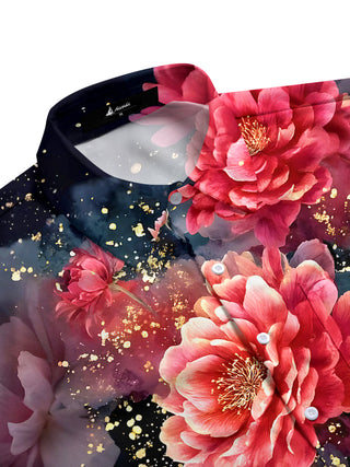 men's tropical shirt side view