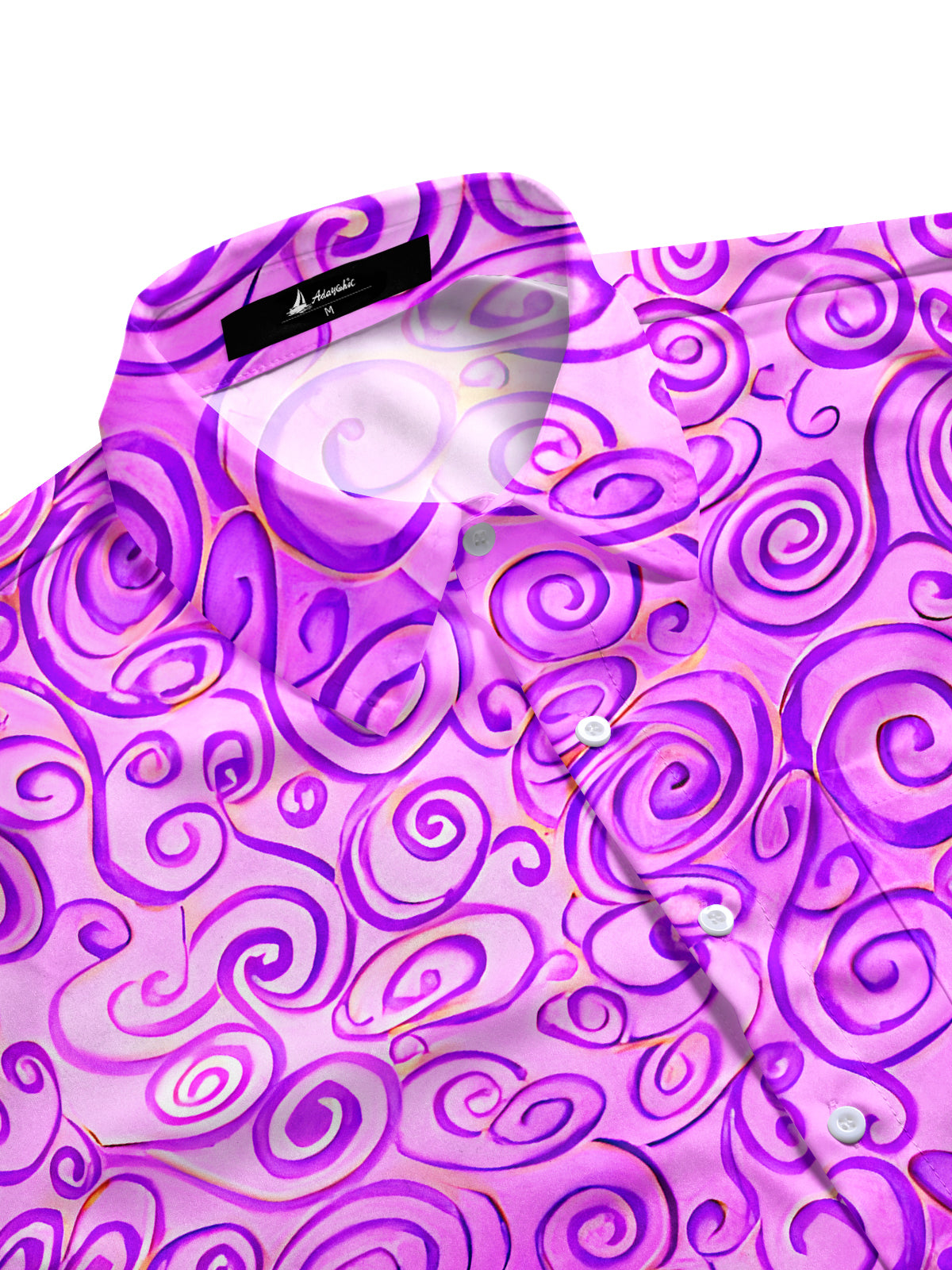 men's short sleeve shirt side view