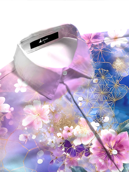 Floral Women's Short Sleeve Shirts