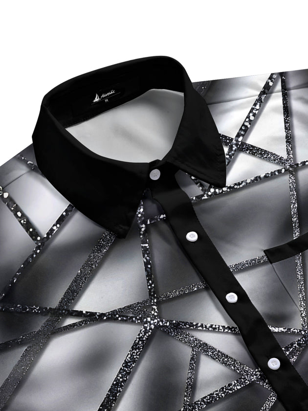men's short sleeve shirt side view
