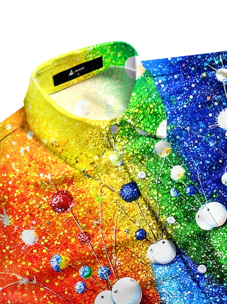 men's short sleeve shirt side view
