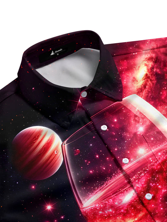 men's tropical shirt side view