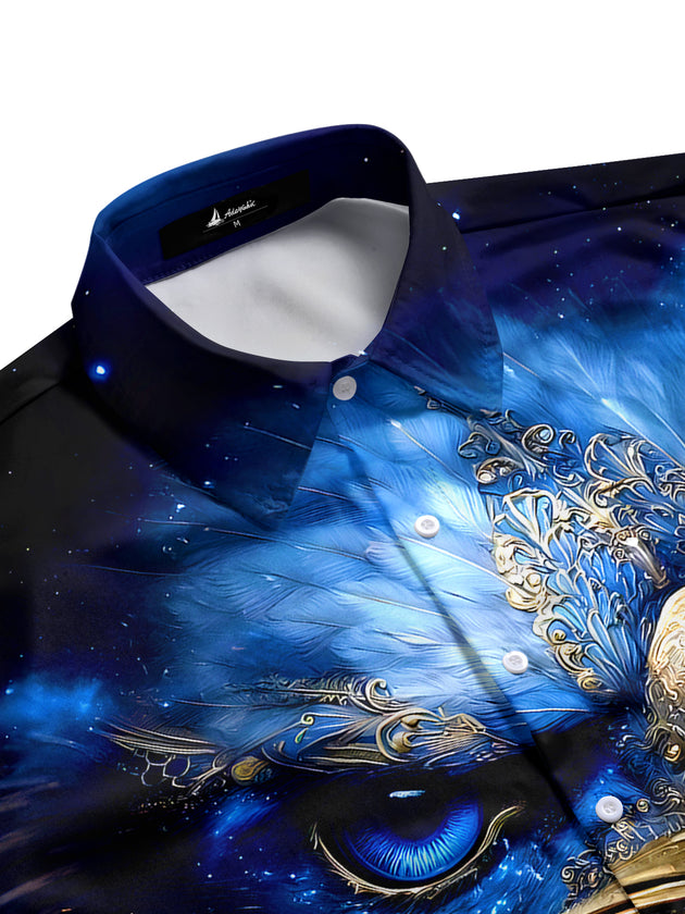 men's American eagle shirt side view