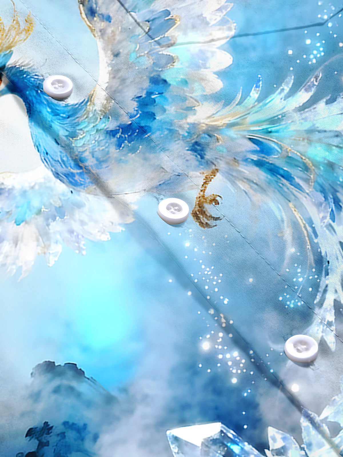 Peacock Men's Pocket Short Sleeve Shirts