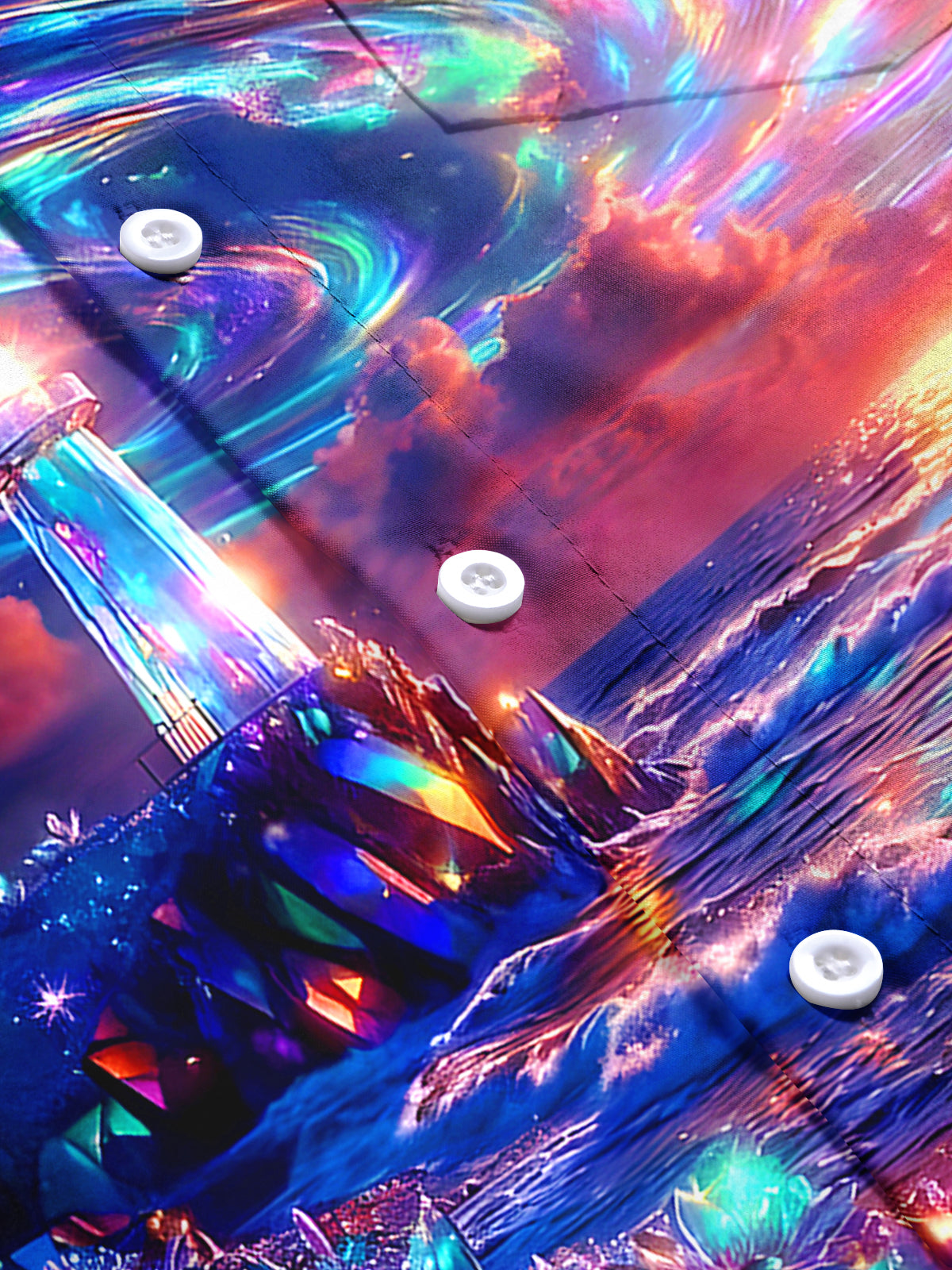 Lighthouse Men's Pocket Short Sleeve Shirts