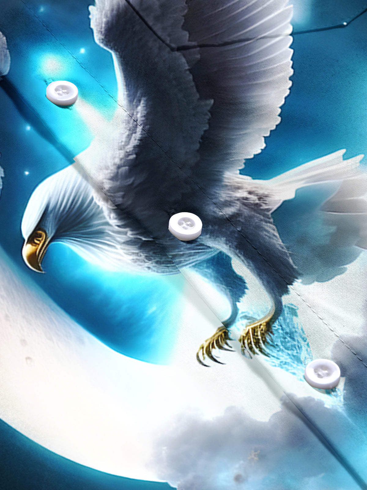 Animal Eagle Men's Pocket Short Sleeve Shirts