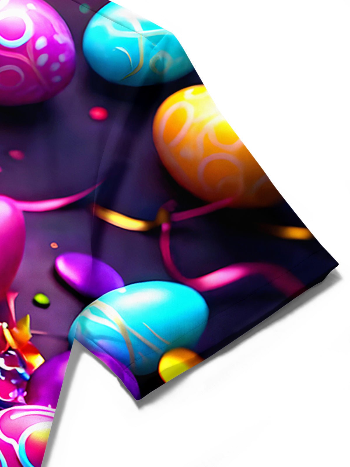 Easter Egg Men's Pocket Short Sleeve Shirts