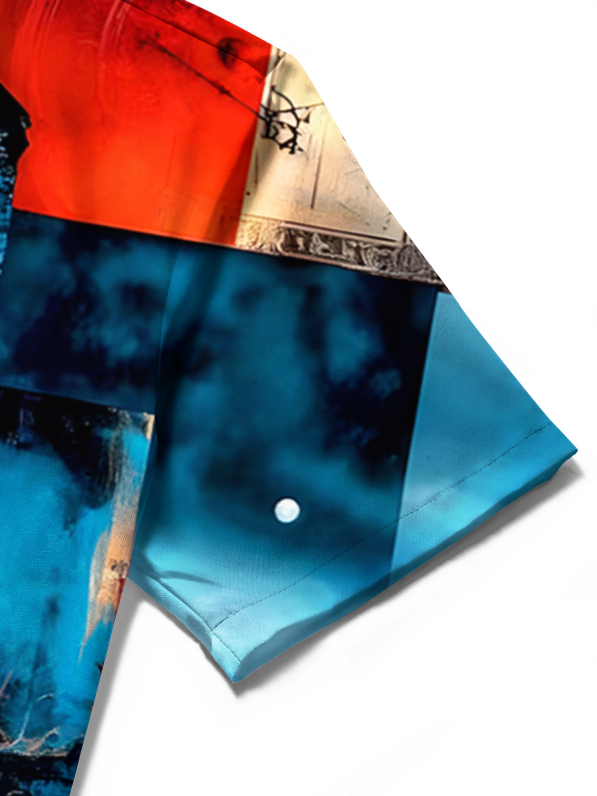 Forest Clock Men's Pocket Short Sleeve Shirts