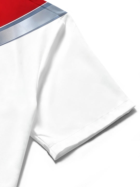 1776 Independence Day Men's Pocket Short Sleeve Shirts