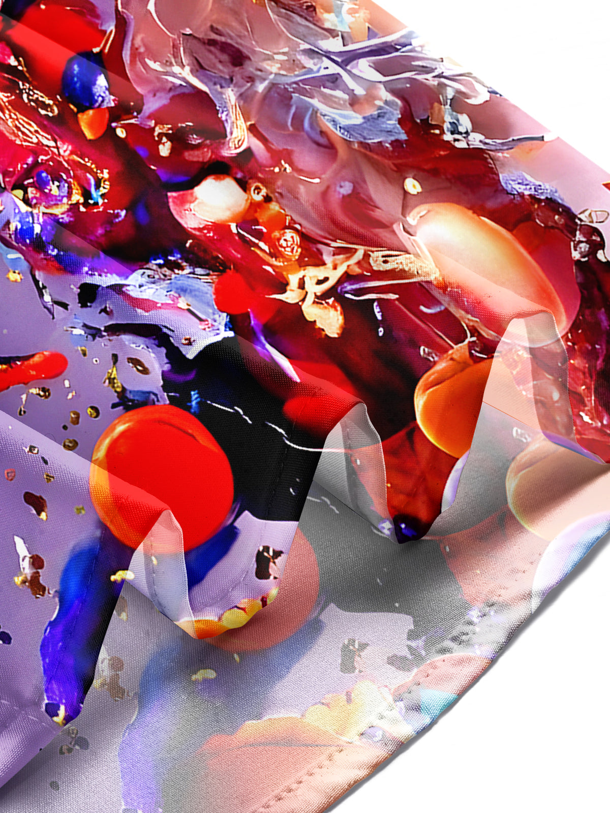 Abstract Men's Pocket Short Sleeve Shirts