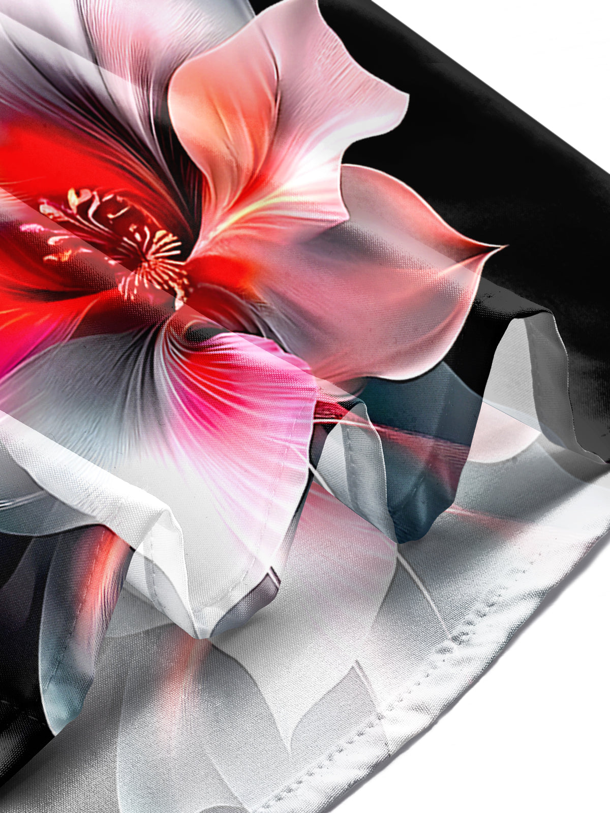 Floral Men's Pocket Short Sleeve Shirts