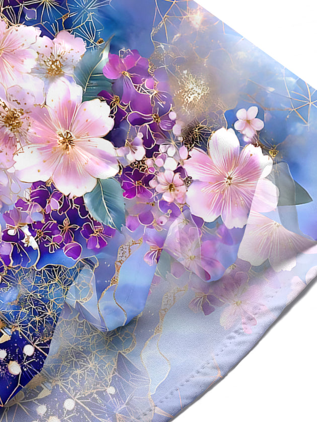 Floral Women's Short Sleeve Shirts