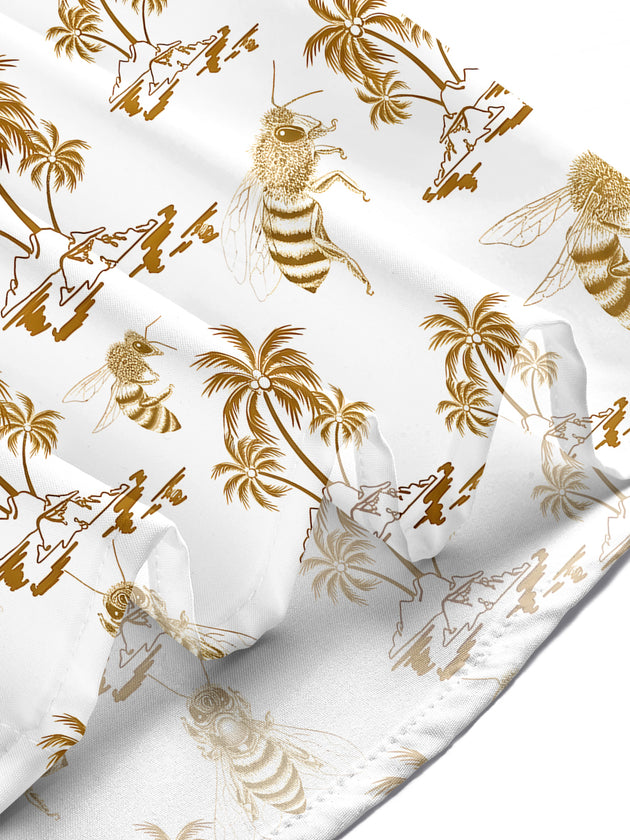 men's Hawaiian shirt tropical beach vacation