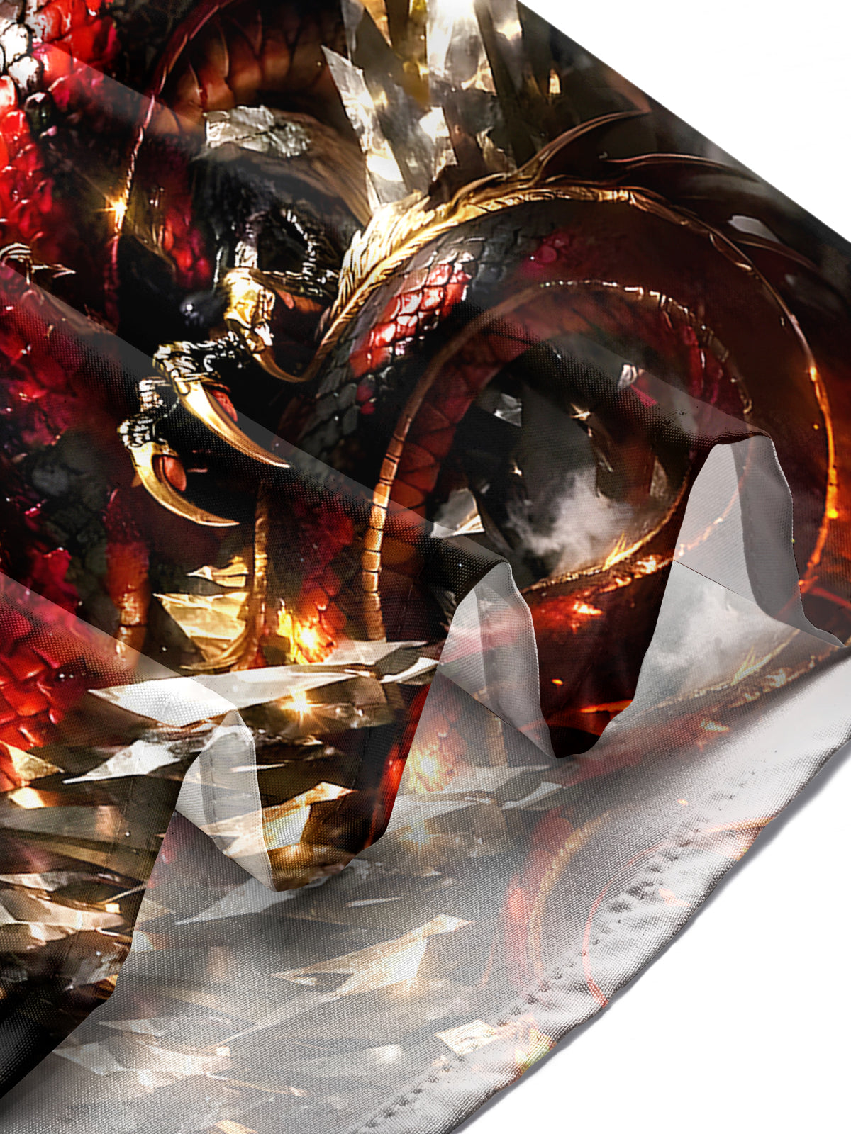 Dragon Men's Pocket Short Sleeve Shirts