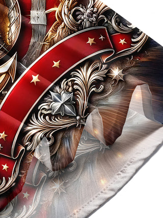 men's eagle print shirt Independence Day