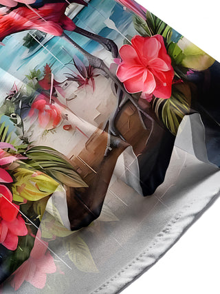 men's Hawaiian shirt tropical beach vacation