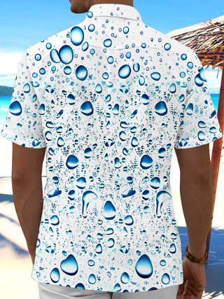 men's aloha shirt back view