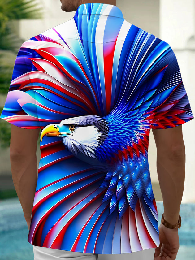 Eagle Men's Pocket Short Sleeve Shirts