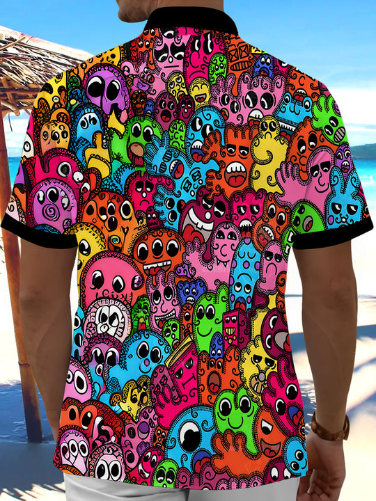 Funny Men's Pocket Short Sleeve Shirts