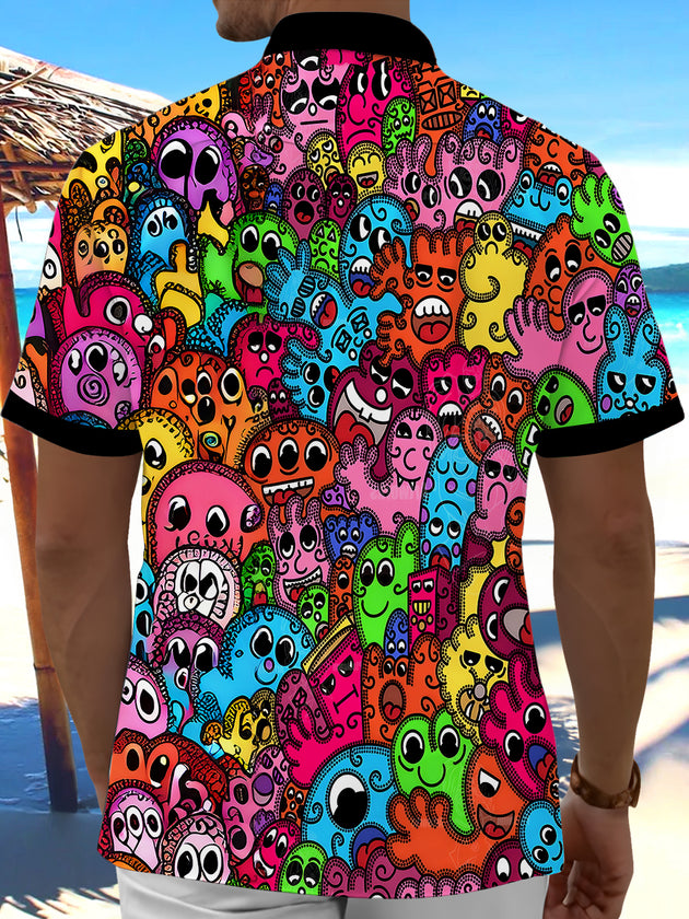 Funny Men's Pocket Short Sleeve Shirts