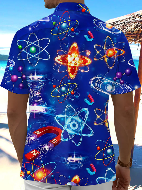Physics Men's Pocket Short Sleeve Shirts