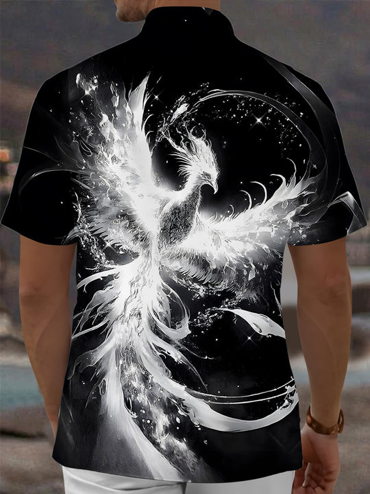 men's pocket shirt back view