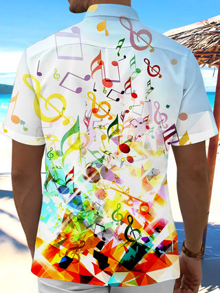 men's tye dye shirt back view