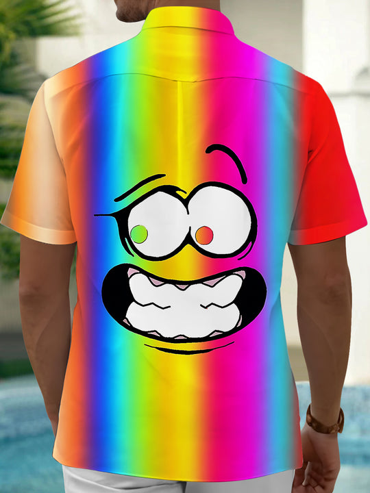Funny Men's Pocket Short Sleeve Shirts