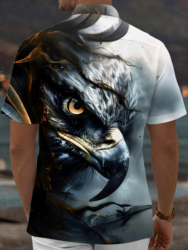 Dark Eagle Men's Pocket Short Sleeve Shirts