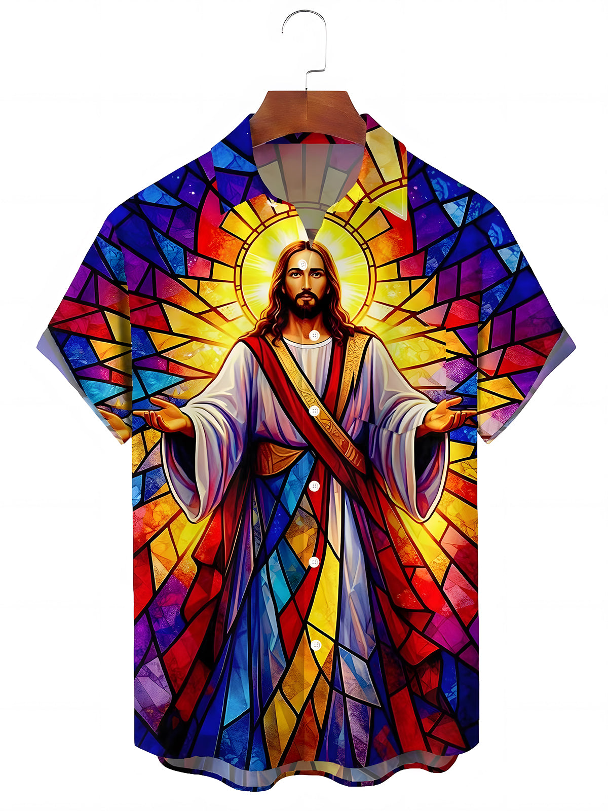men's shirt front view
