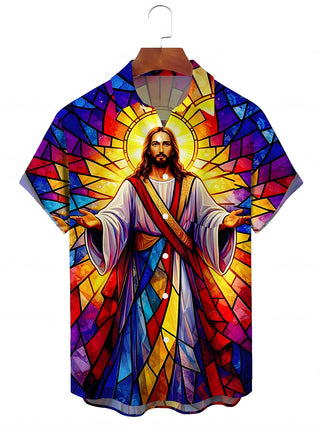 men's shirt front view