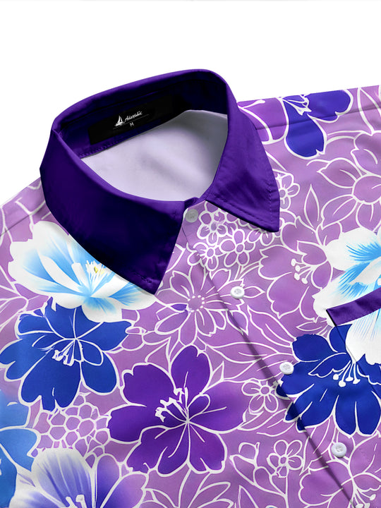 men's tropical shirt side view