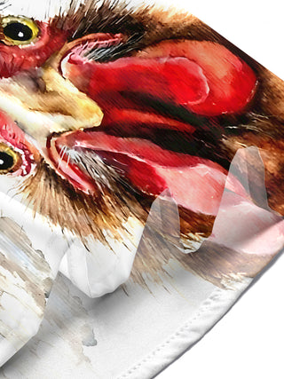 men's printed shirt summer vacation