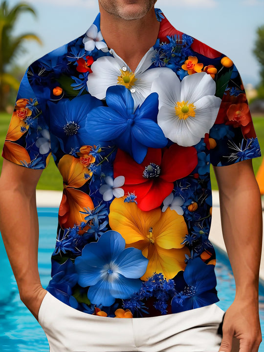 men's shirt front view