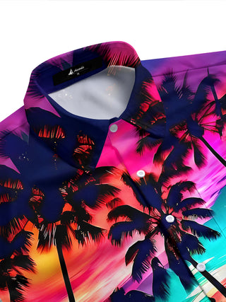 men's tropical shirt side view
