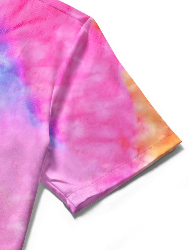 Tie Dye Women's Short Sleeve Shirts