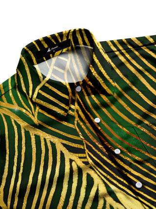 men's short sleeve shirt side view