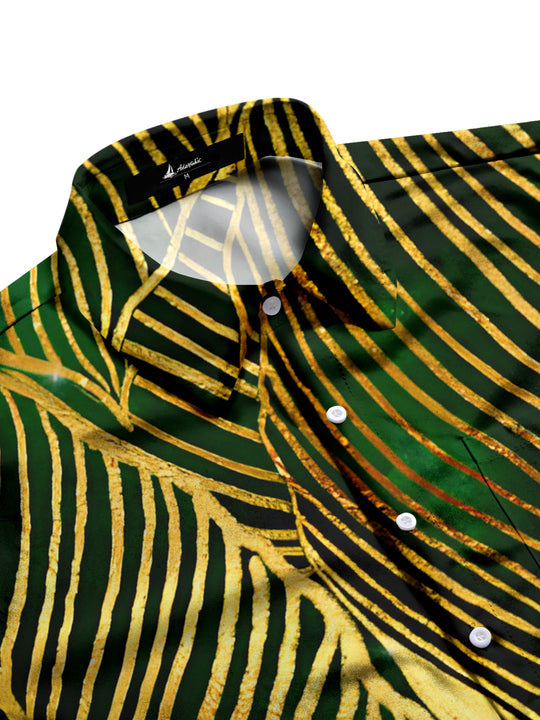 men's short sleeve shirt side view
