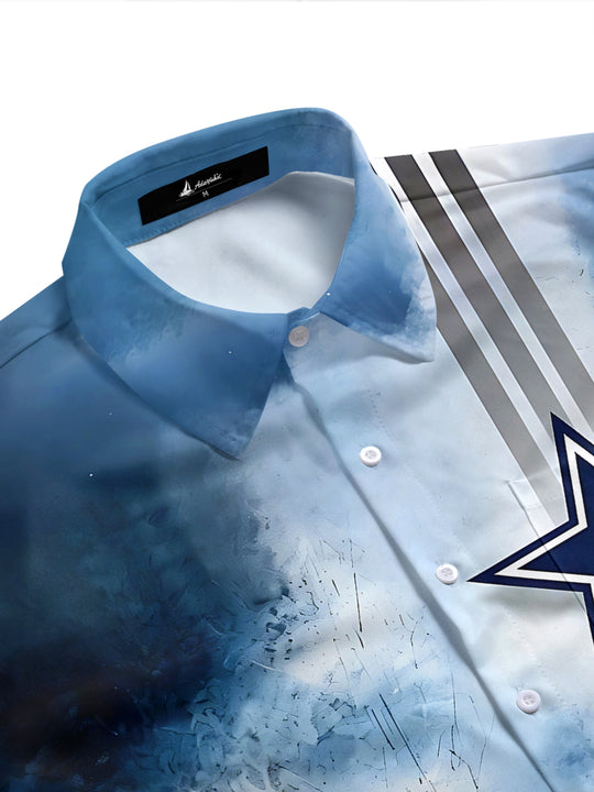 Star Men's Pocket Short Sleeve Shirts