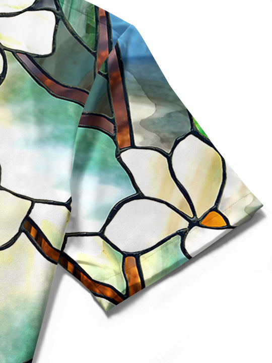 Floral Women's Short Sleeve Shirts