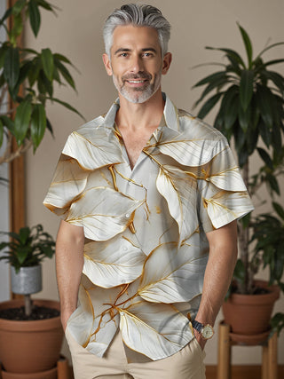 men's shirt front view