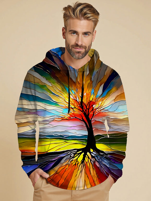 men's graphic sweatshirt shirt front view