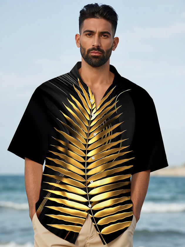 men's shirt front view